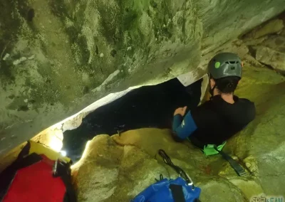 canyoning vercors furon bas grenoble isère toboggan