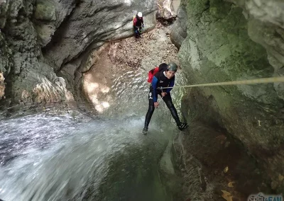 canyoning isère pissarde vercors Grenoble corde