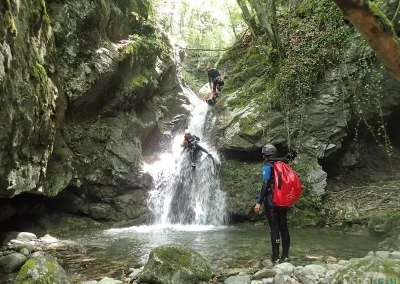 canyoning isère pissarde vercors Grenoble calcaire