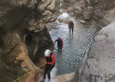 isère canyoning pissarde 38 Grenoble Alpes toboggan