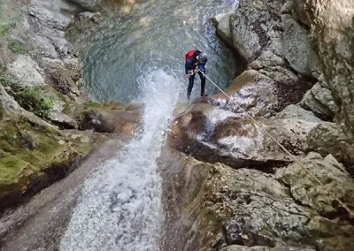 vercors canyoning pissarde Grenoble isère stage