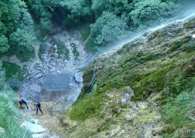 canyoning vercors pissarde Grenoble isère rappel
