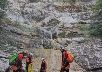 canyoning vercors pissarde Grenoble isère rappel