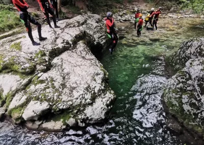 bauges canyoning pont diable genève saut