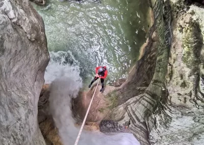 bauges canyon pont diable genève rappel