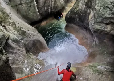 bauges canyoning pont diable chambéry sport nature