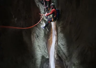 canyoning bauges pont diable annecy étroiture