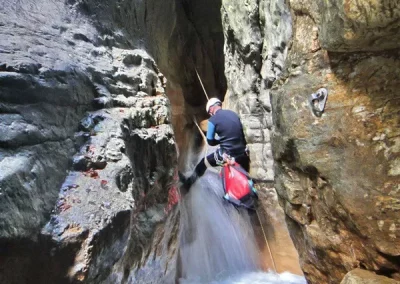 canyoning savoie pont diable annecy sport stage
