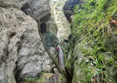canyoning Vercors ruzand grenoble lyon isère 150m