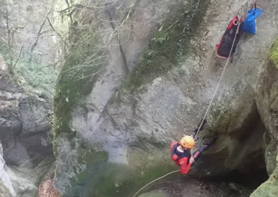 canyoning Vercors ruzand grenoble lyon isère encaissement