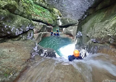 canyoning bauges terneze genève savoie activité nature