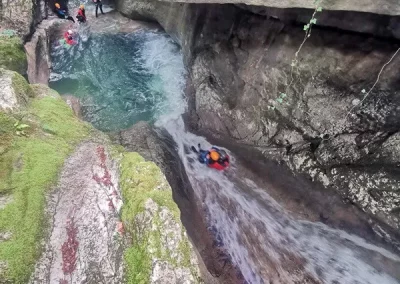 canyoning bauges terneze annecy savoie enterrement célibataire