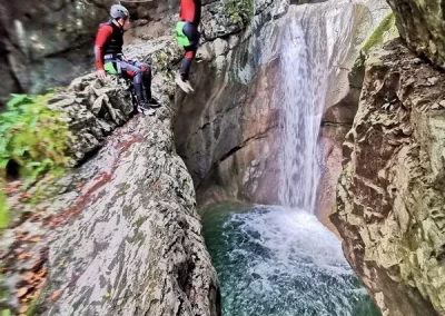 canyoning bauges terneze chambéry savoie activité ludique
