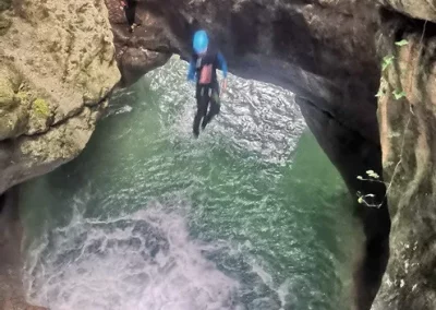 canyon bauges terneze annecy savoie toboggan