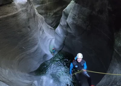 Tessin canyoning suisse Ticino Maggia