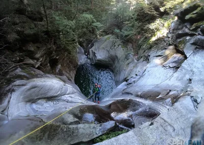 Tessin canyoning suisse Ticino biasca