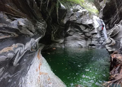 Tessin canyoning suisse Val di Gei Plus beau canyon
