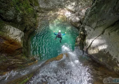 canyoning vercors versoud valence lyon isère saut