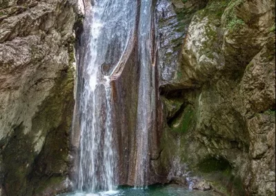 canyoning vercors versoud grenoble lyon isère toboggan