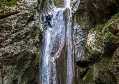 canyoning vercors versoud grenoble lyon isère saut
