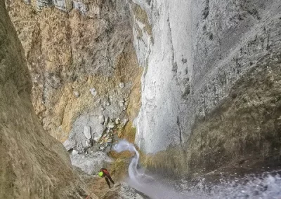 canyoning chartreuse cascade craponoz grenoble 120m