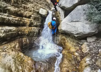 canyoning chartreuse cascade craponoz grenoble extreme