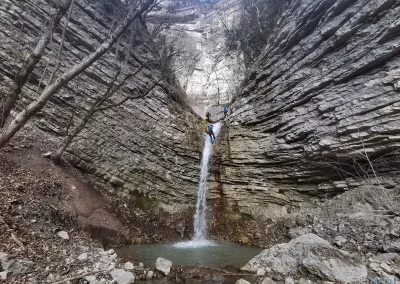 canyoning chartreuse cascade craponoz grenoble gresivaudan