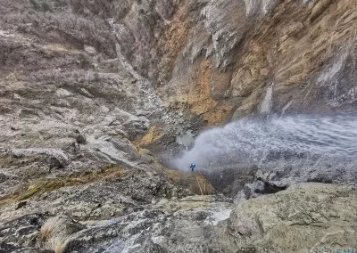 canyoning chartreuse cascade craponoz grenoble 120m