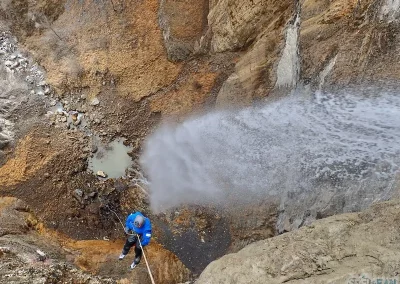 canyoning chartreuse cascade craponoz grenoble 140m
