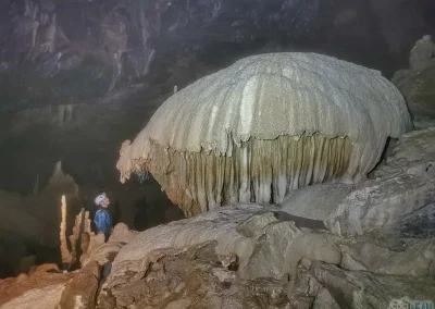 Spéléologie Bauges Litorne FE Bauges mouton méduse traversée