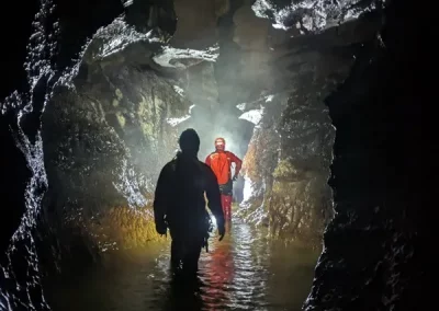 Spéléologie Bauges Pic Noir FE Bauges canyon traversée