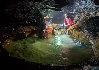 Spéléologie Bauges Pic Noir FE Bauges ludique traversée