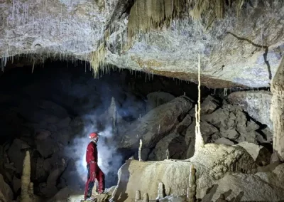 Spéléologie Bauges Pic Noir FE Bauges fitoja traversée